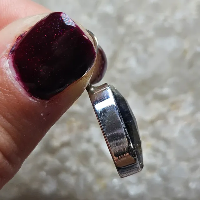 Colgante Plata 925 Cianita Azul