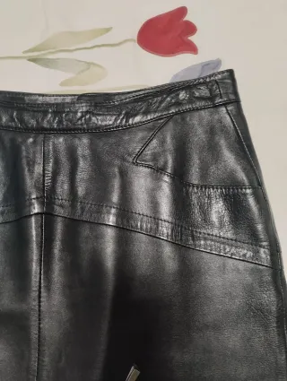 Chaqueta Piel y Ante Combinada