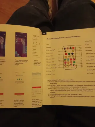 Lampada da soffitto LED colori