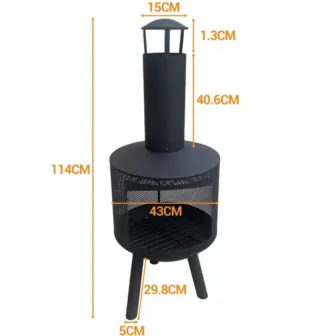 Estufa Chimenea Exterior NUEVA ENVIO GRATIS