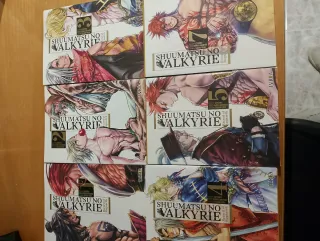 Lote de Mangas de Shuumatsu no Valkyrie del 1 al 5