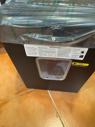 Trituradora de papel