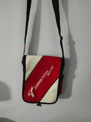 Bolso Bandolera Panasonic Toyota Racing Rojo Blanc