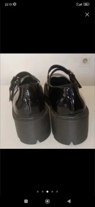 Zapatos de plataforma negros
