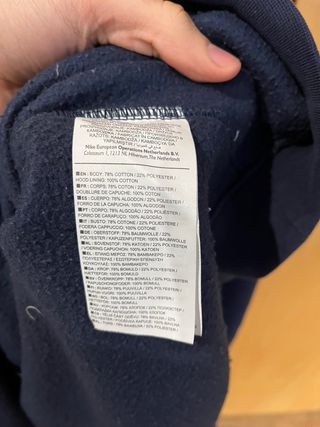 Casaco Nike Malha Azul Marinho