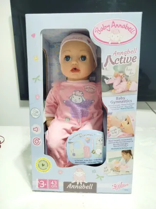 Muñeca Baby Annabell Active 43cm
