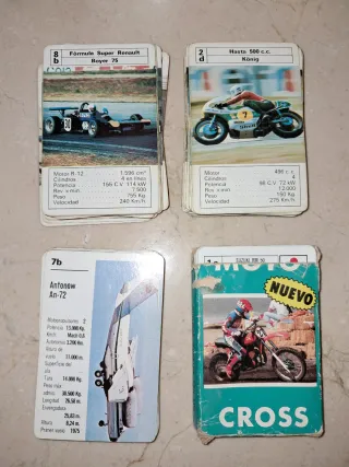 Collezione Carte Auto, Moto e Aerei