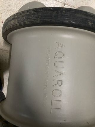 Depósito de aguas limpias redondo