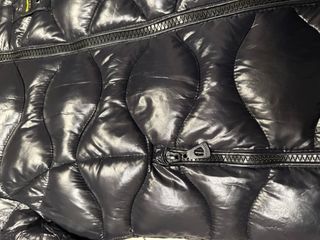 Blauer Giubbotto con Pelliccia Donna Nero