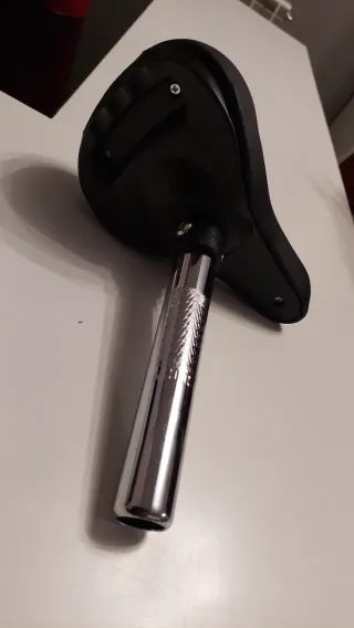 Sillín bici infantil negro