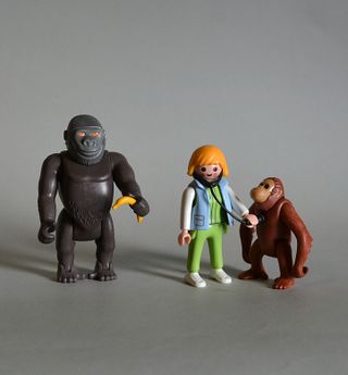 Playmobil Cuidadora Gorila - Orangutan Zoo