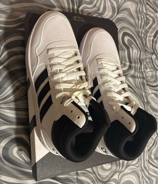 Scarpe Adidas Hoops 3.0 Mid Uomo Tg 42