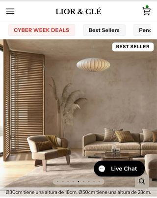 Lampada da soffitto bianca in seta