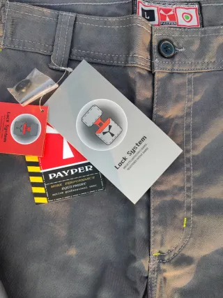 Pantaloni da lavoro Payper grigi taglia L