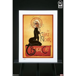 Litografia Le Chat Noir: The Black Cat 46 x 61 cm