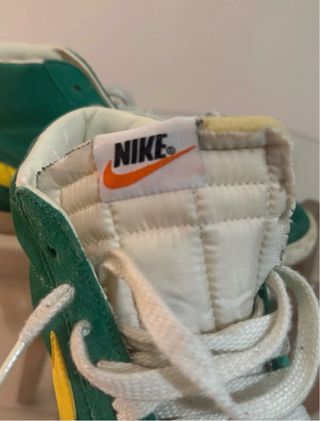 Scarpe Nike Blazer Mid Verdi Gialle