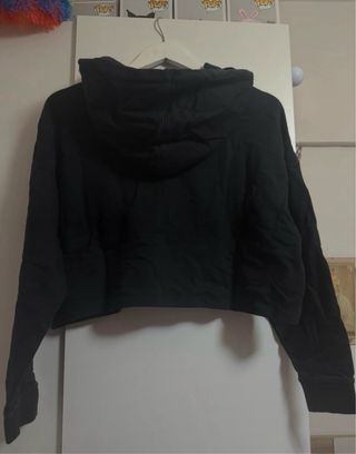 Sudadera Adidas Crop Top con Pedrería