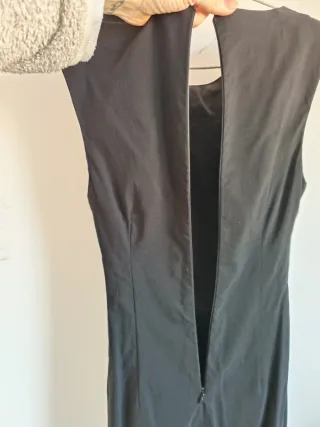 Vestito Zara Nero Aderente Lungo