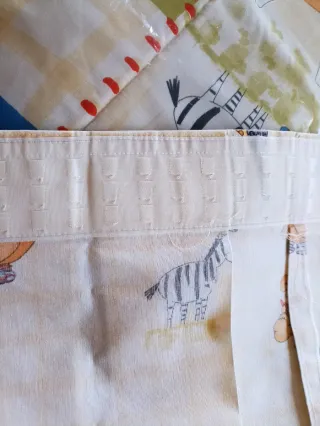 Edredón infantil y bandó a juego