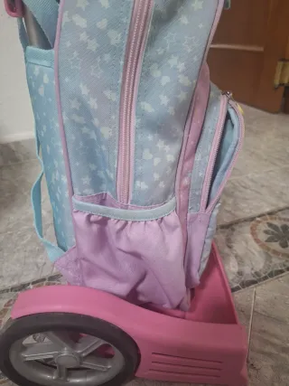 Mochila con carro y diseño unicornio