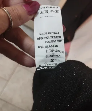 Vestitino nero con cinturino