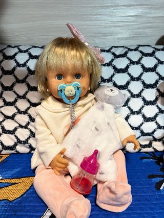 Cicciobello funzionante con ciuccio e lentiggini