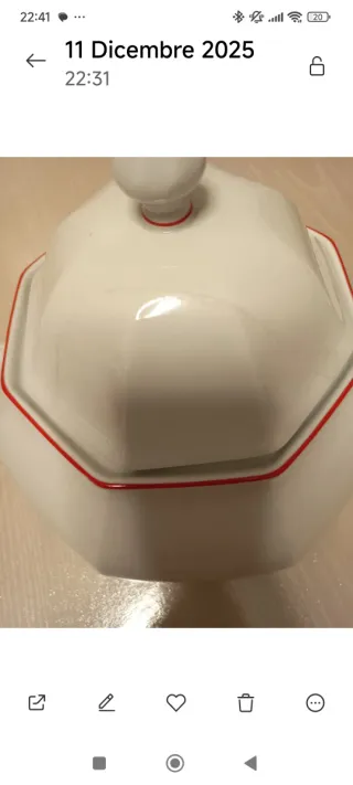 Zuppiera Tognana in ceramica