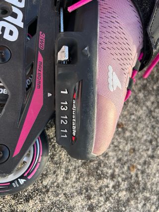 Patines Rollerblade Microblade Rosas Talla 28