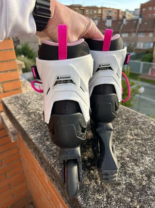 Patines Rollerblade Microblade Rosas Talla 28