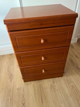 Dormitorio madera completo