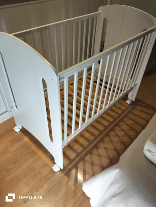 CUNA TRAMA DULCE BEAR BLANCO MATE - TIERRA