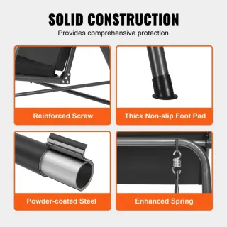 Dondolio a 2 posti + VEVOR con vassoio girevole