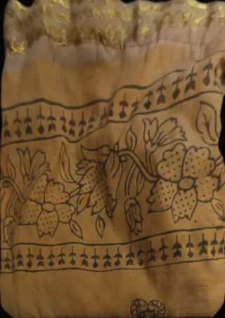 Pulsera trenzada bronce vintage