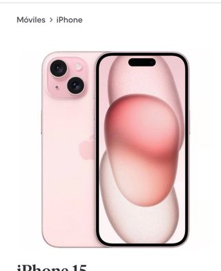 iPhone 15 Rosa 128 GB