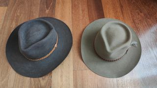 2 Sombreros Akubra Australia Talla 57
