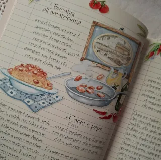 La cocina italiana, Cremeria y Mangiare romano