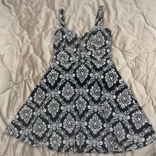 Vestitino donna fantasia damascata