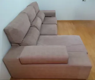 Chaiselongue 3 plazas beige