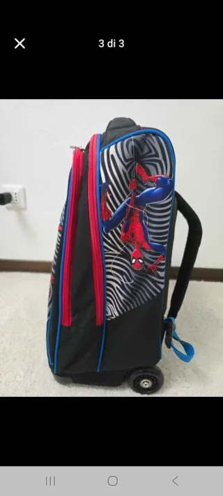 Zaino Trolley Spider-Man Marvel