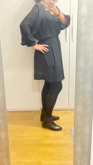 Vestido Naf Naf negro