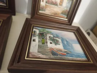 Lote 4 quadri decorativi