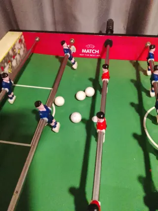 Futbolín de mesa