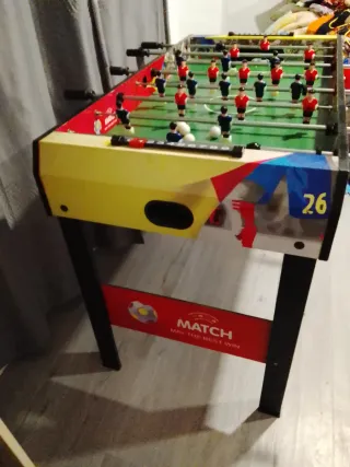 Futbolín de mesa