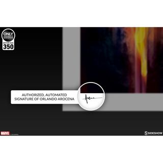 Litografía Dark Phoenix Marvel 46x61cm