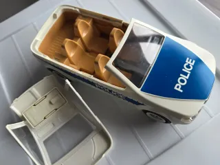 Pack Playmobil: Coche y Helicóptero Policía