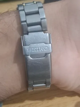Reloj Seiko titanium
