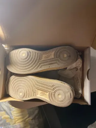 Nike Air Force 1 Blancas y Negras Talla 40