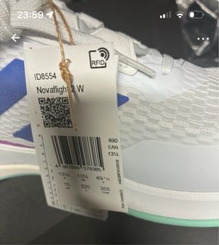 Scarpe uomo running Adidas taglia 49 1/3