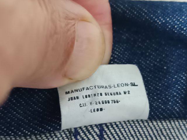 Chaqueta Tejano Eléctrica Endesa Talla XXL