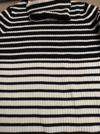 Jersey Mango cuello alto rayas